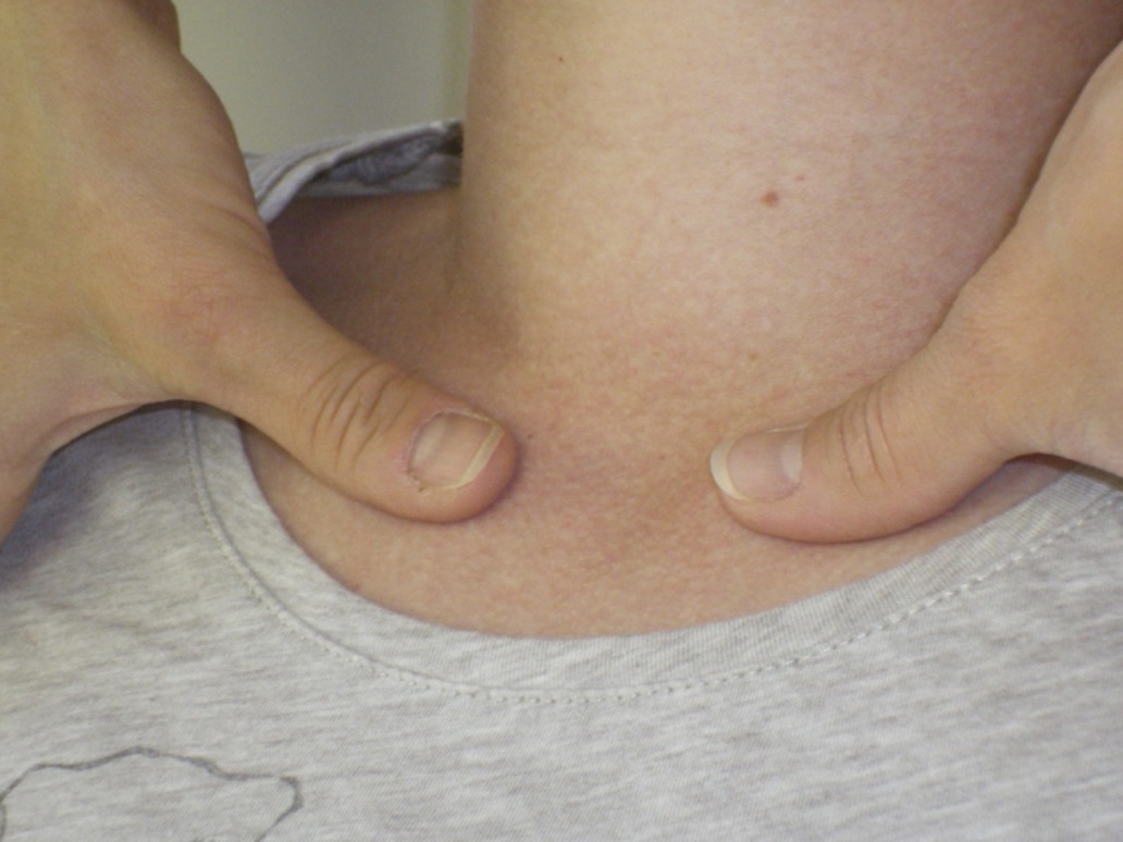MLD neck technique